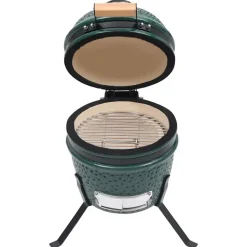 vidaXL - Rokersbarbecue - Groen - Keramiek