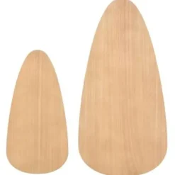 vidaXL - Salontafel - Bruin - Grenenhout - 2 stuks