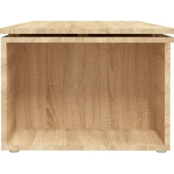 vidaXL - Salontafel - Bruin - Bewerkt hout