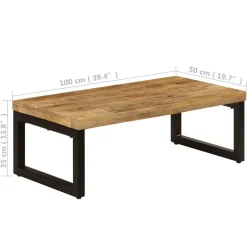 vidaXL - Salontafel - Bruin - Hout