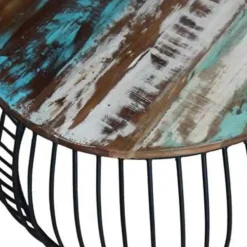 vidaXL - Salontafel - Bruin - Hout - 68 x 37 cm