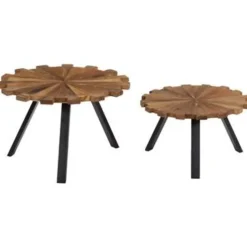 vidaXL - Salontafel - Bruin - Hout