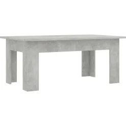 vidaXL - Salontafel - Grijs - Bewerkt hout - 100 x 60 x 42 cm