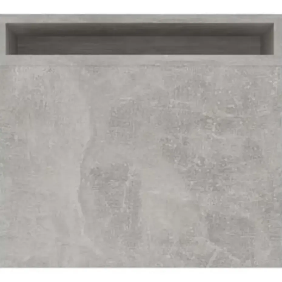 vidaXL - Salontafel - Grijs - Bewerkt hout