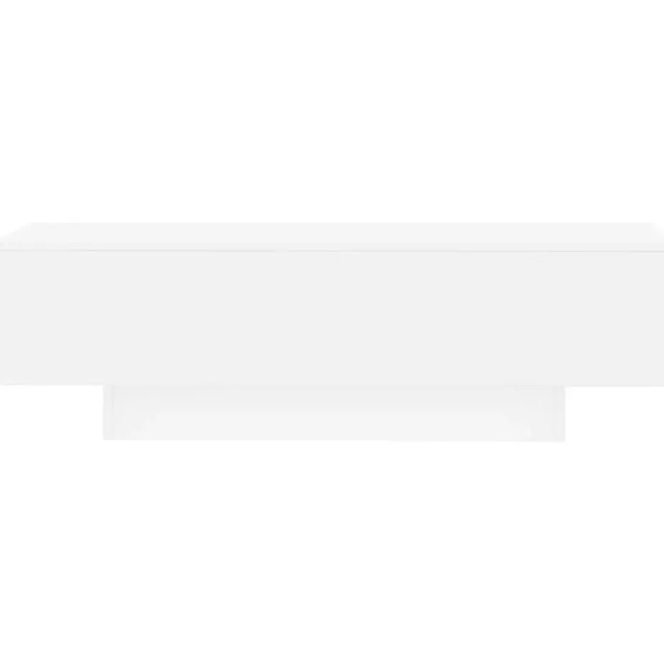 vidaXL - Salontafel - Wit - Bewerkt hout