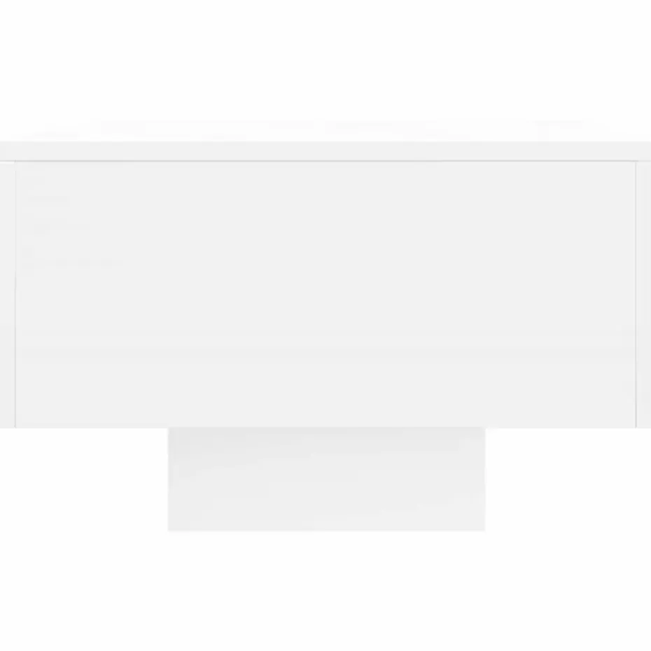 vidaXL - Salontafel - Wit - Bewerkt hout