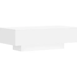 vidaXL - Salontafel - Wit - Bewerkt hout