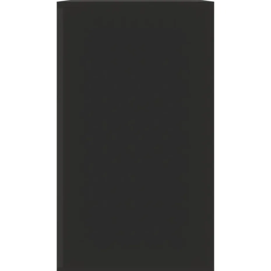 vidaXL - Schoenenbank - Zwart - Bewerkt hout