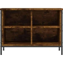 vidaXL - Schoenenkast - Bruin - Bewerkt hout