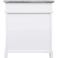 vidaXL - Schoenenkast - Grijs - Hout