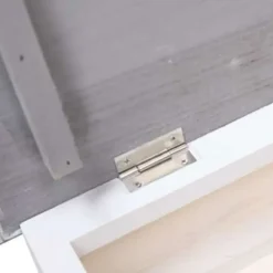 vidaXL - Schoenenkast - Grijs - Hout