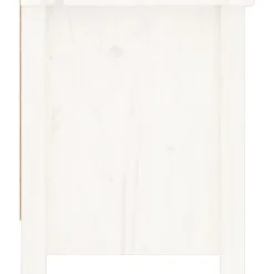 vidaXL - Schoenenkast - Wit - Grenenhout