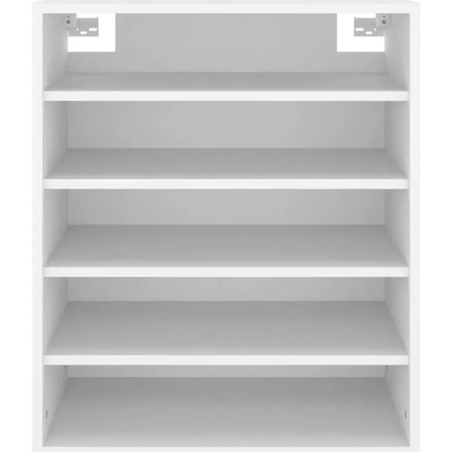 vidaXL - Schoenenkast - Wit - Bewerkt hout - 60 x 35 x 70 cm