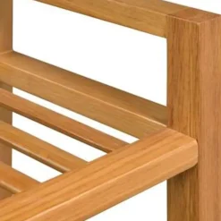 vidaXL - Schoenrek - Bruin - Hout