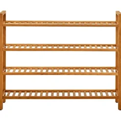 vidaXL - Schoenrek - Bruin - Hout