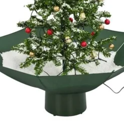 vidaXL - Sneeuwende Kerstboom - Groen - 75 x 60 cm