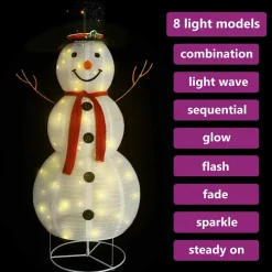 vidaXL - Sneeuwpop - 180 cm