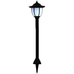 vidaXL - Solarlamp - Zwart - Polypropyleen - 3 stuks