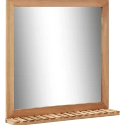 vidaXL - Spiegel - Bruin - Hout