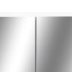vidaXL - Spiegelkast - Wit - MDF