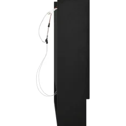 vidaXL - Spiegelkast - Zwart - MDF