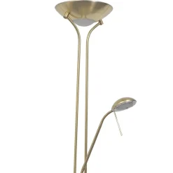 vidaXL - Staande Lamp - Goud - Staal
