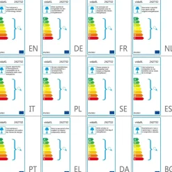 vidaXL - Staande Lamp - Grijs - Staal