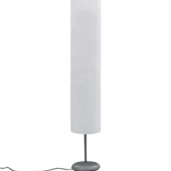 vidaXL - Staande Lamp - Wit - Papier