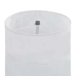 vidaXL - Staande Lamp - Wit - Papier