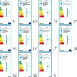 vidaXL - Staande Lamp - Wit - Papier