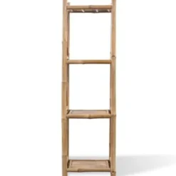 vidaXL - Staande Plank - Bruin - Bamboe