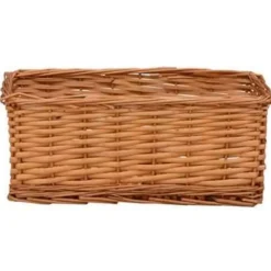 vidaXL - Stapelbare Mandenset - Bruin - Wicker