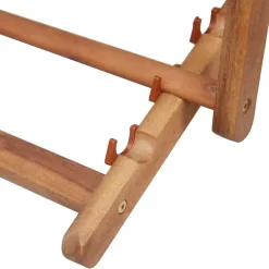 vidaXL - Strandstoel - Blauw - Stof