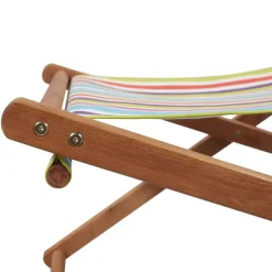 vidaXL - Strandstoel - Multikleur - Stof