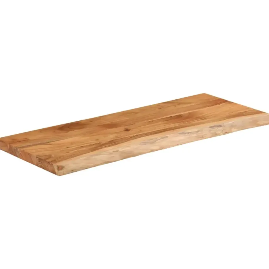 vidaXL - Tafelblad - Bruin - Hout - 110 x 40 x 3.8 cm