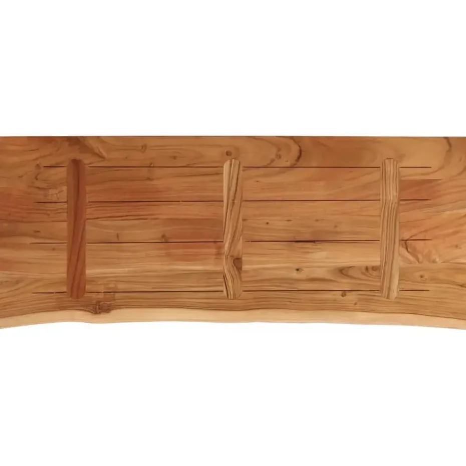 vidaXL - Tafelblad - Bruin - Hout - 110 x 40 x 3.8 cm