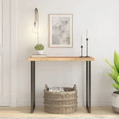 vidaXL - Tafelblad - Bruin - Hout - 80 x 40 x 3.8 cm