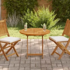 vidaXL - Tafelblad - Bruin - Hout