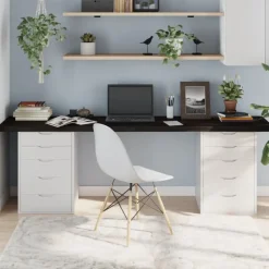 vidaXL - Tafelblad - Bruin - Hout - 220 x 60 x 4 cm