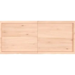 vidaXL - Tafelblad - Bruin - Hout - 140 x 60 x 6 cm