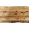 vidaXL - Tafelblad met natuurlijke rand - Bruin - Hout - 110 x 60 x 3.8 cm