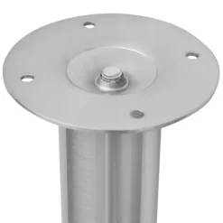 vidaXL - Tafelpoot - Zilver - IJzer