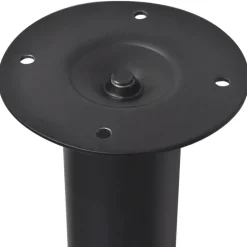 vidaXL - Tafelpoot - Zwart - IJzer - 2 stuks