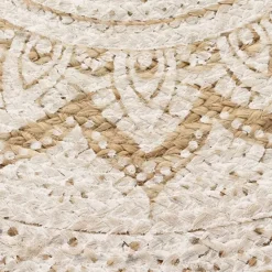 vidaXL - Tapijt - Beige - Jute - 150 cm