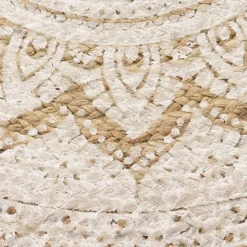 vidaXL - Tapijt - Beige - Jute - 120 cm