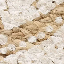 vidaXL - Tapijt - Beige - Jute - 120 cm