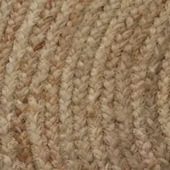 vidaXL - Tapijt - Beige - Jute - 90 cm