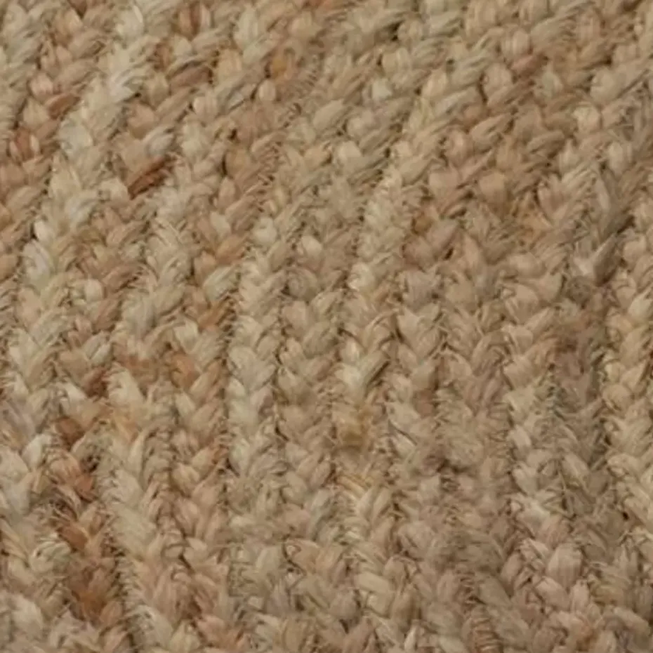 vidaXL - Tapijt - Beige - Jute - 90 cm