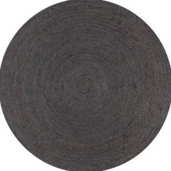 vidaXL - Tapijt - Grijs - Jute