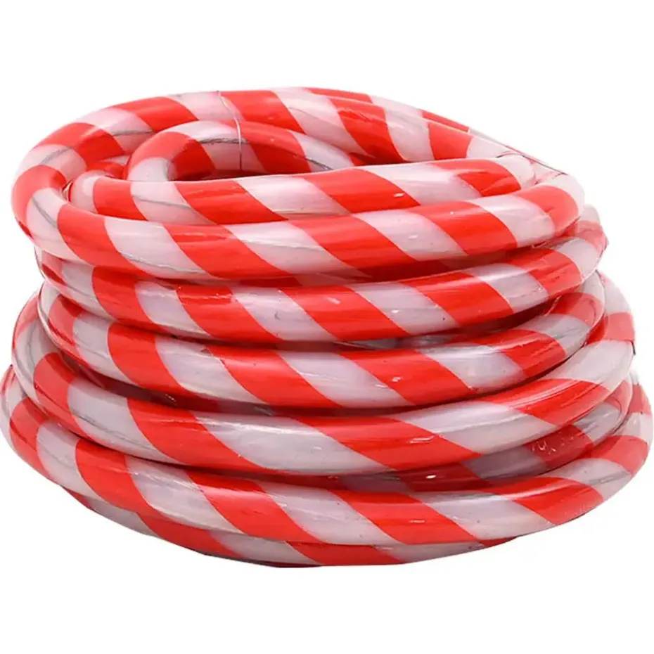 vidaXL - Touwenlicht met 2400 LED 100 m - Wit en rood - PVC